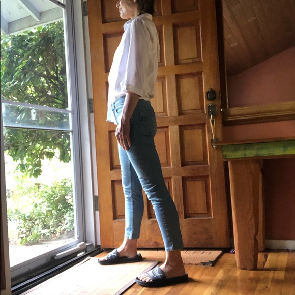 Everlane light wash denim jeans Sz 27 Ankle - Picture 2 of 9